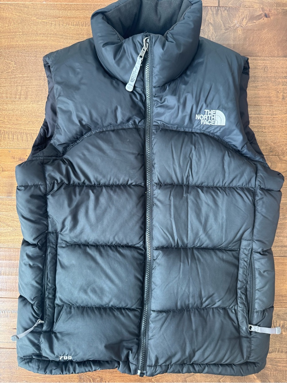 The North Face Nuptse 700 Fill Goose Down Puffer Vest Women’s M Black